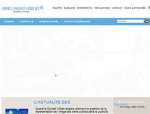 Tablet Screenshot of ddg.fr